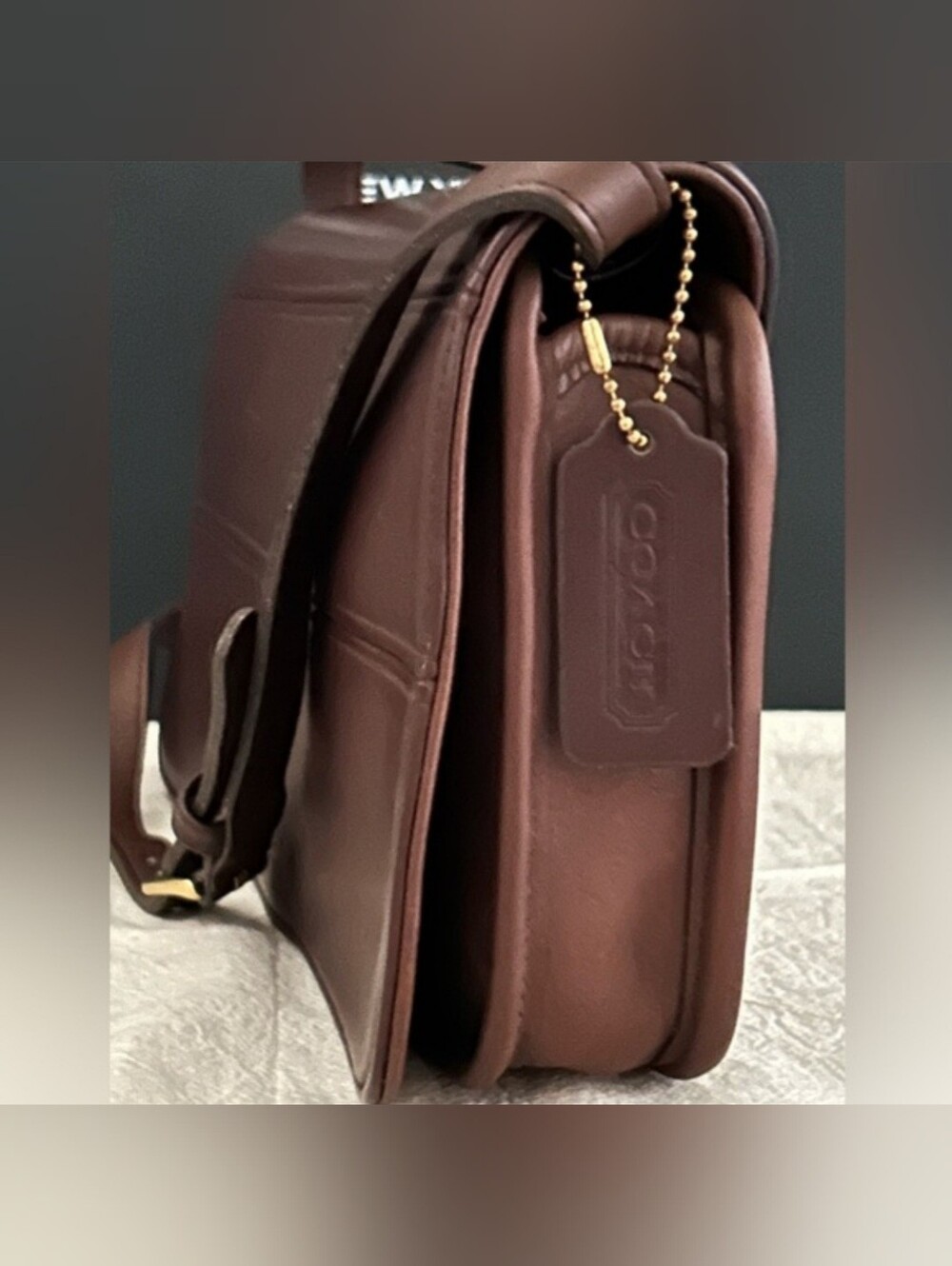 Coach 1997 Tribeca Convertible Clutch, Leather, Vintage Y2K, Crossbody - Vintage - Picture 15 of 15